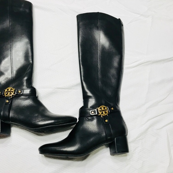 Tory Burch leather heel boots - Picture 3 of 13